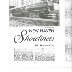 Article: New Haven Shoreliners (1400s) by Bert Pennypacker