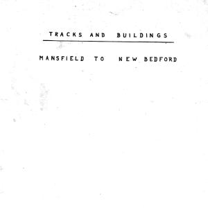 Tracks & Buildings - Mansfield to New Bedford