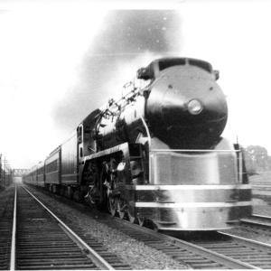 I-5 4-6-4 with NH CABANA at Readville, MA