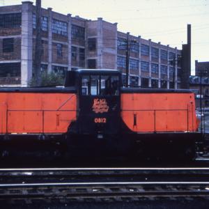Broadside view of 44 tonner Number 0812