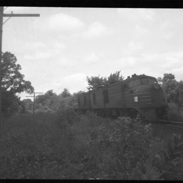 DL-109 Locomotive #0741 with New Haven Troop Train