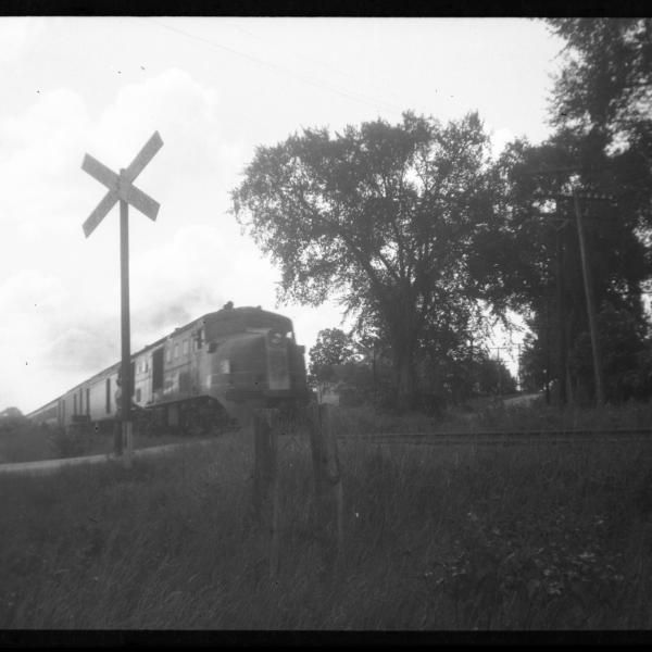 DL-109 Locomotive #0741 with New Haven Troop Train