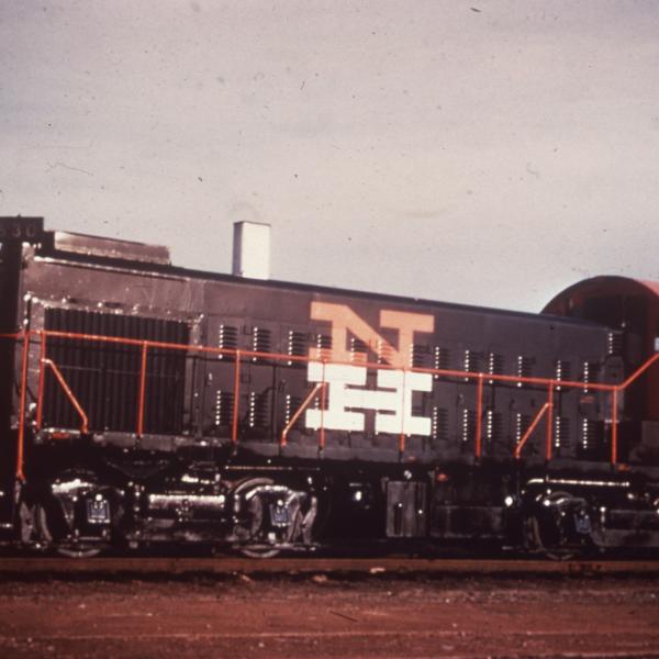 Broadside view of the fireman's side of Lima-Hamilton 1200 hp Locomotive #630